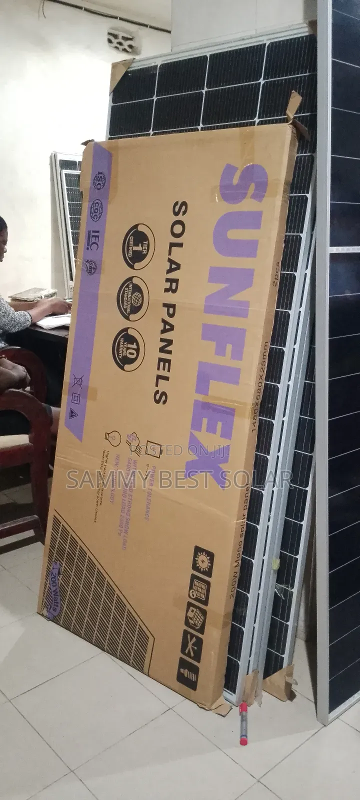 Sun Flex 200watts Mono Solar Panel