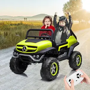 Electric Vehicle With Remote Battery-Powered Truck for Toddlers,