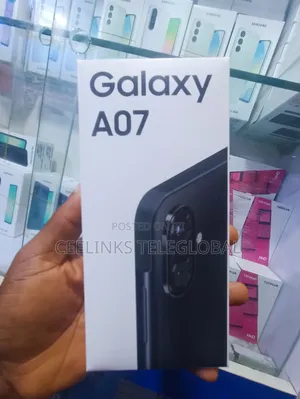New Samsung Galaxy A07 4G 64 GB Black