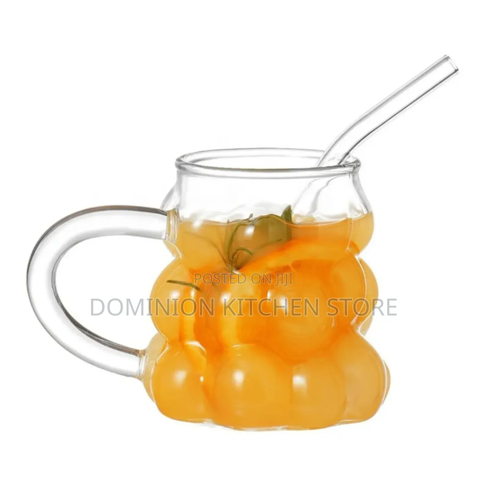 Grape Shape Borosilicate Glass Mug