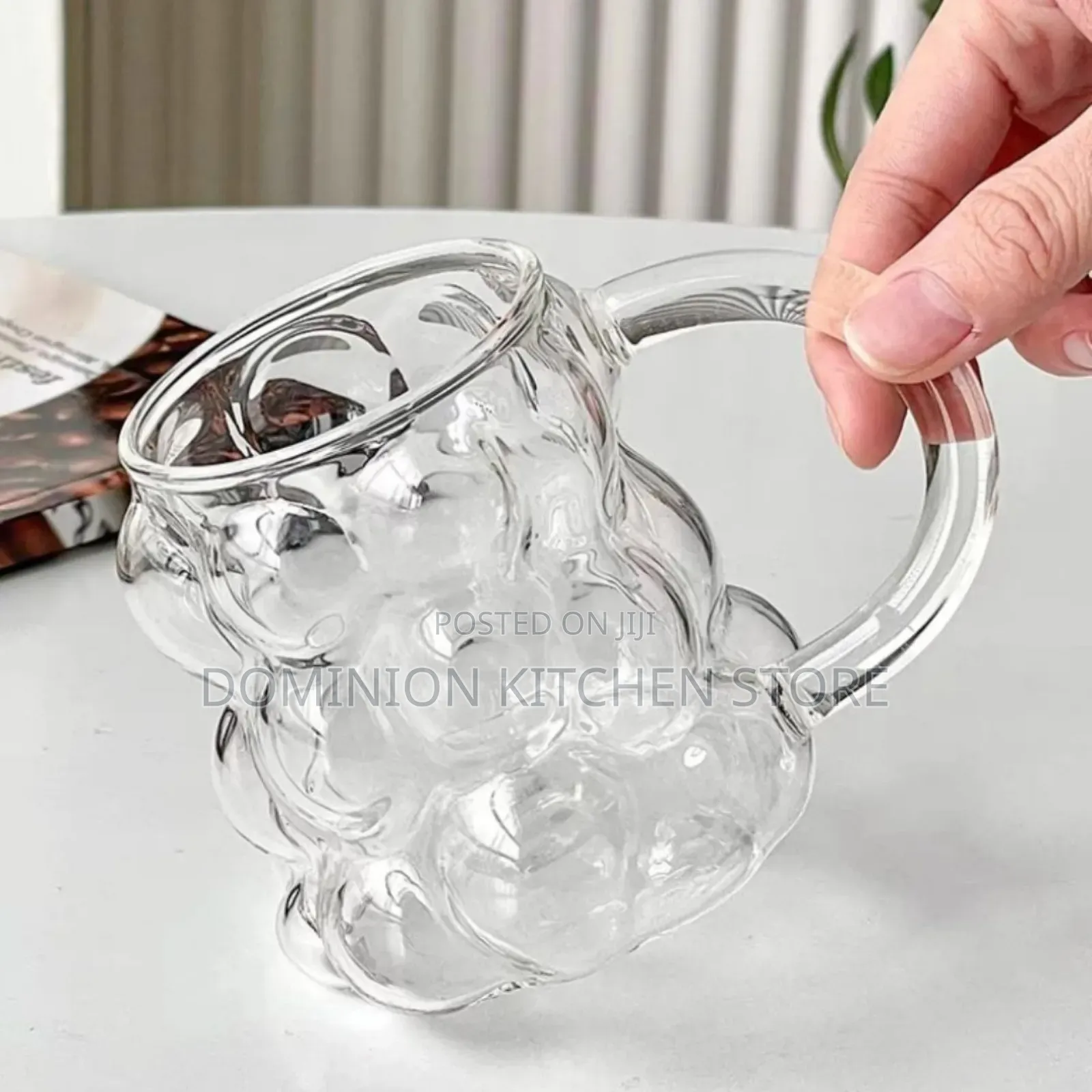 Grape Shape Borosilicate Glass Mug