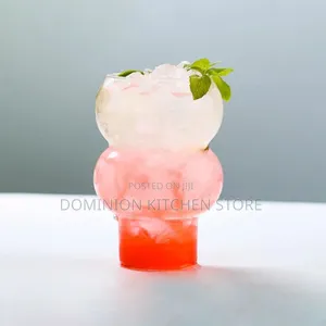 Gourd Shape Borosilicate Glass Juice