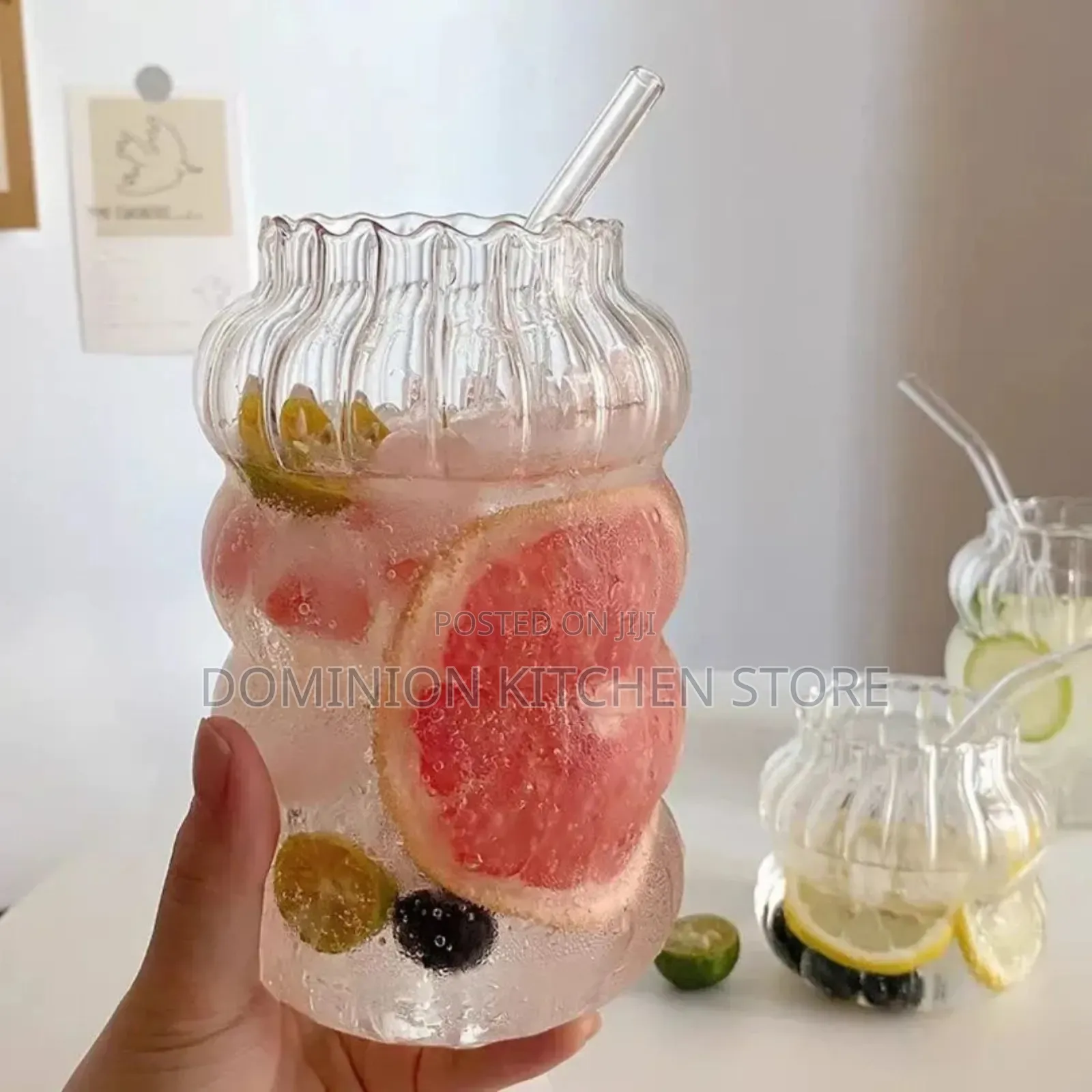 Cloud Shape Borosilicate Glass Water