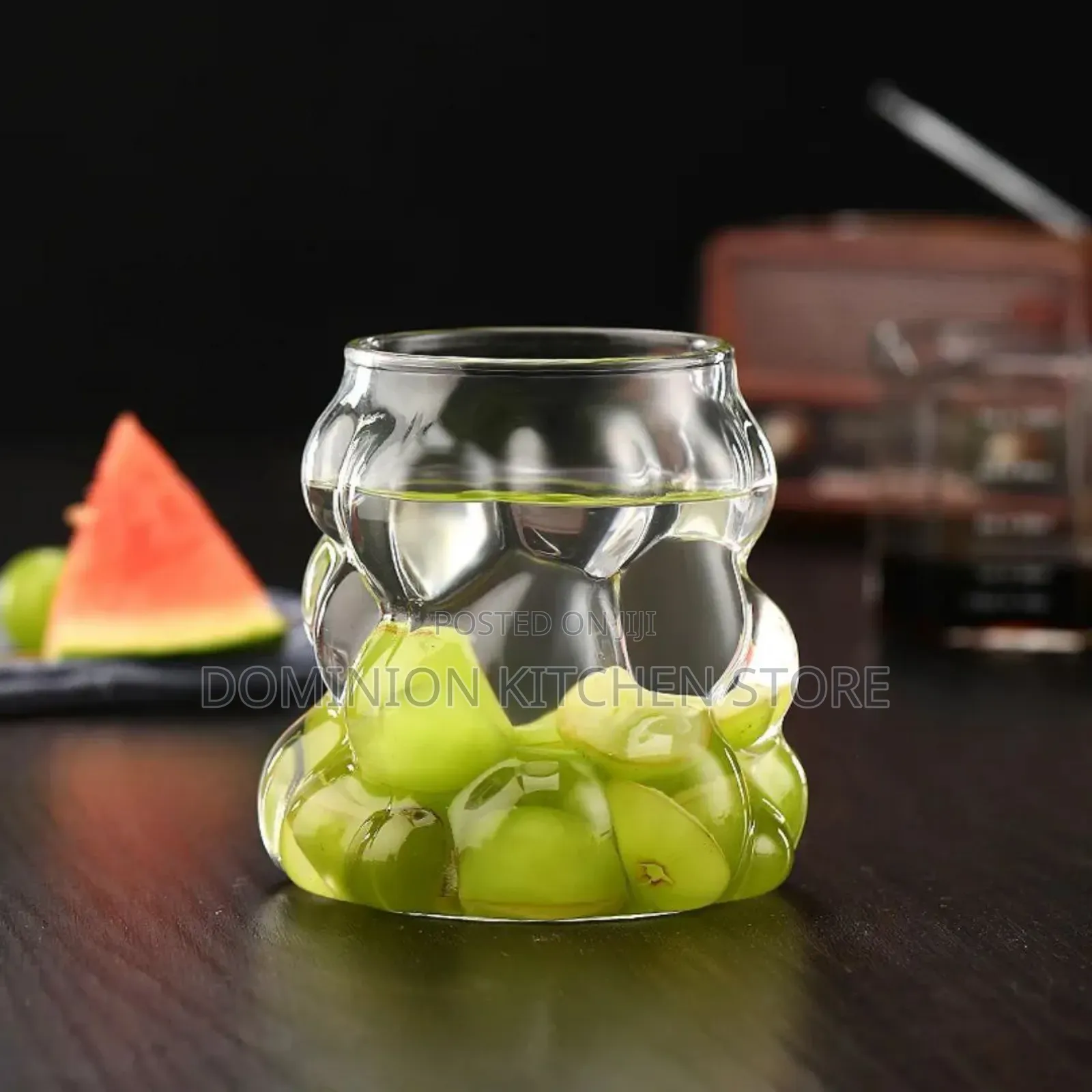 Grape Shape Borosilicate Glass Mug