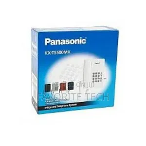 Panasonic Desktop Intercom Phone Kx-Ts500mx - Black
