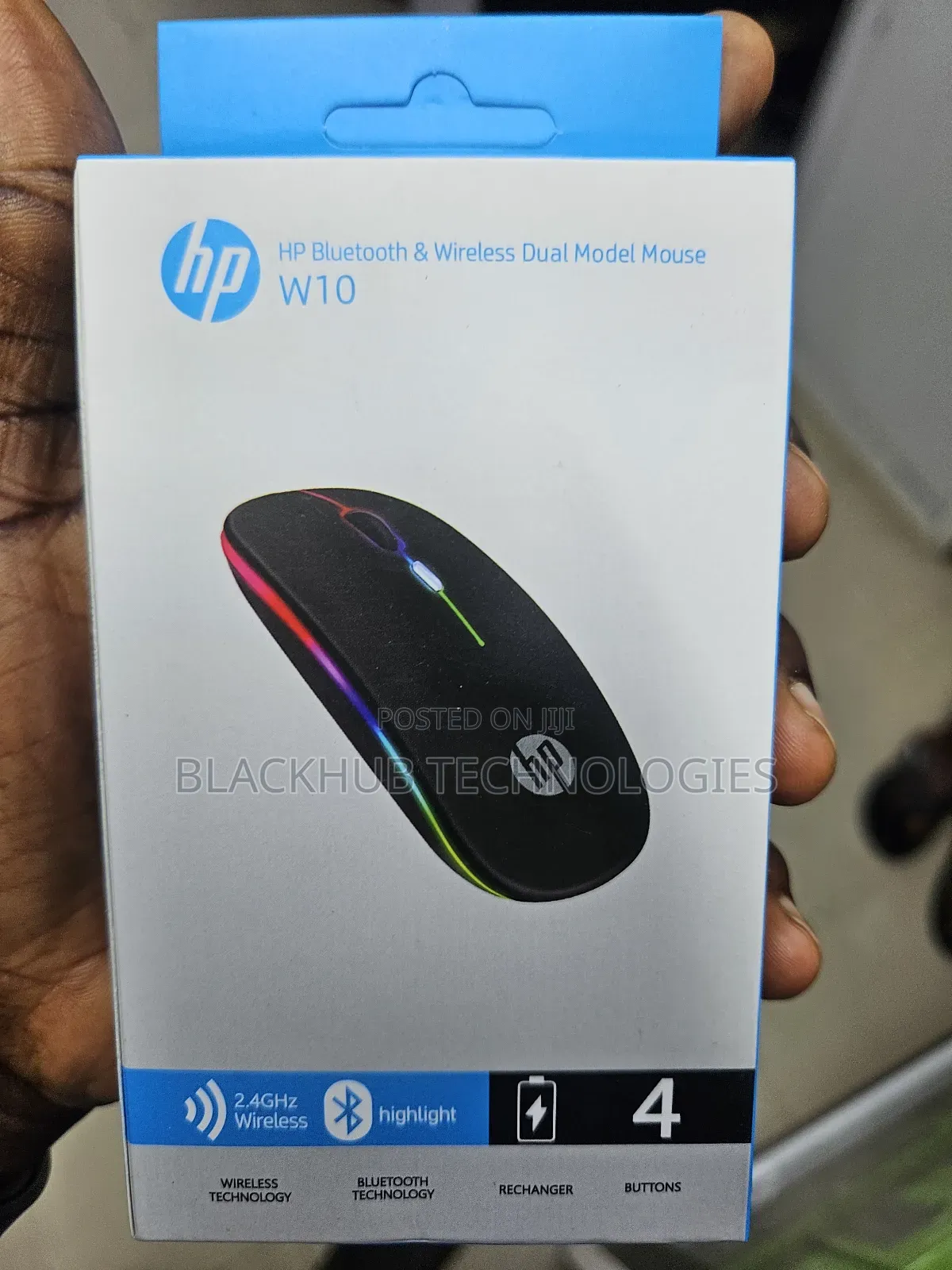 Hp W10 Wireless Rechargeable Mouse