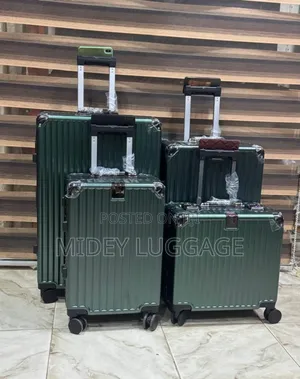 Set of 2 Aluminum Luggage Boxes