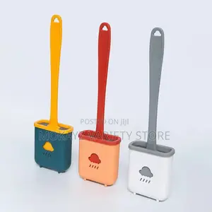 Toilet Silicon Head Brush Holder Set/Bulk /Souvenir