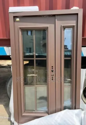 French Glass Entrance/Ante-Room Steel Door