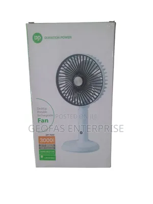 Dp 3 Different High Quality Desktop, Table, Handheld Rechargeable Fan