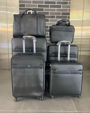 Set of Luggage Leather Box