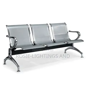 Airport/ Hospital/ Reception Waiting Chair - Stainless Steel