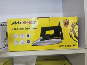 Mewe Electric Dry Pressing Iron Mwir-Di01bk