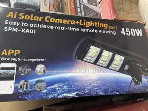 Al Solar Street Light Camera