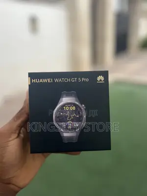 Huawei Watch Gt 5 Pro 46mm Bluetooth Smartwatch - Black