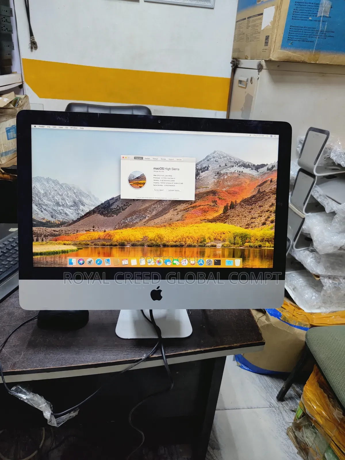 Desktop Computer Apple iMac 8GB Intel Core i5 HDD 1T