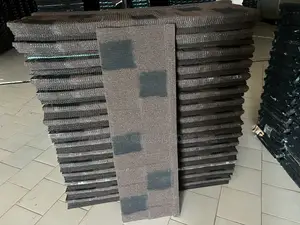 Coffee Shingle With Patch Stone Roofing Sheet