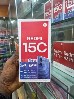 New Xiaomi Redmi 15C 4G 256 GB Blue