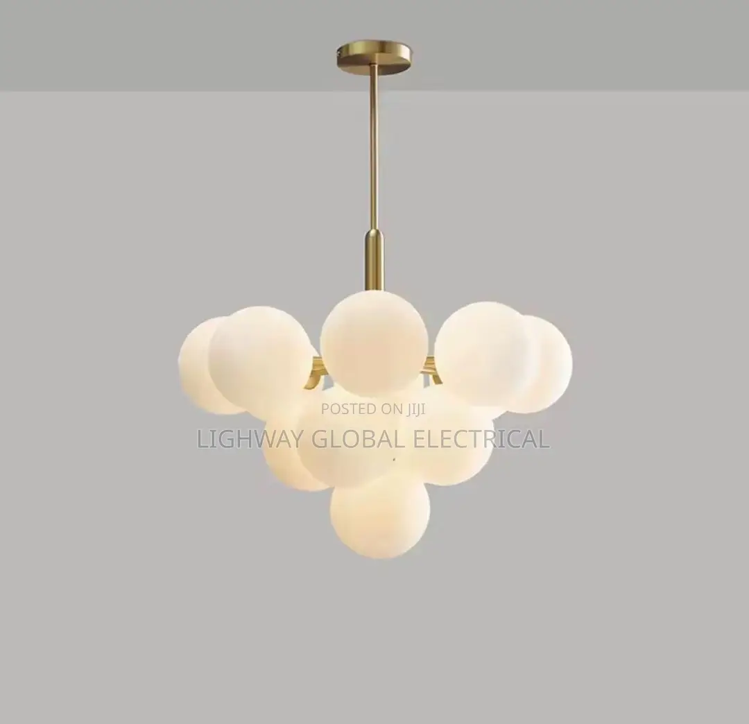 13 Glass Nordic Chandelier