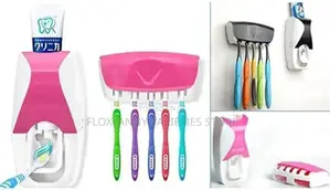 Toothpaste Dispenser With Brush Holder
