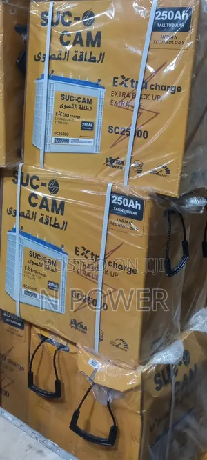 Suc Cam Tubular Battery 250ah/12v