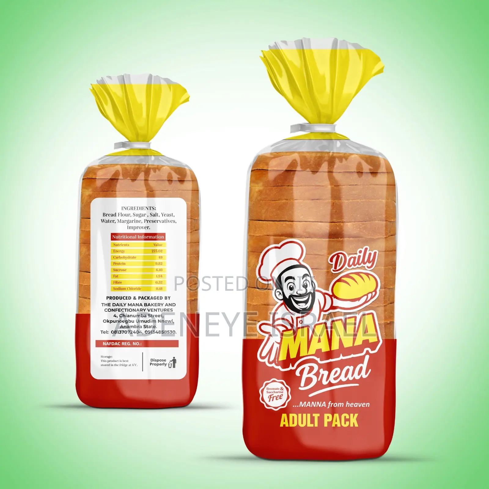 Premium Quality Bread Wapper