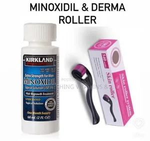 Kirkland Minoxidil and Derma Roller
