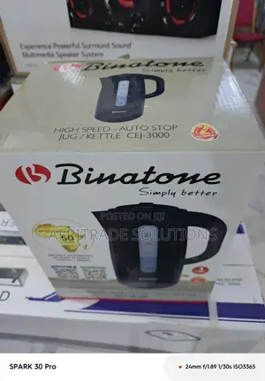 Binatone Cej-3000 Electric Kettle – Durable Efficient