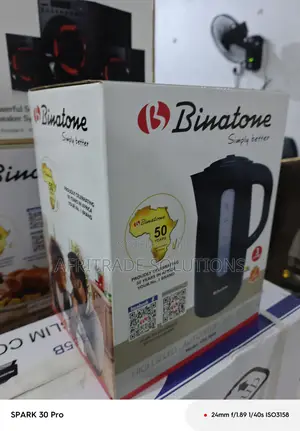 Binatone Cej-3000 3l Kettle – Strong Reliable