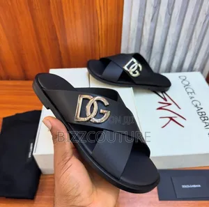 Original Dolce Gabbana Slippers Available in Store