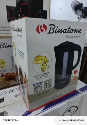 3l Binatone Electric Kettle/Jug – Auto Shut-Off Feature