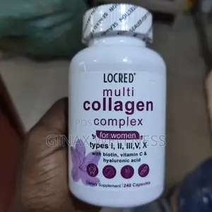 Multi-Collagen Complex Capsules for Women (240 Capsules)