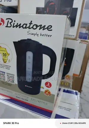 Energy-Saving Binatone Electric Kettle – 3l