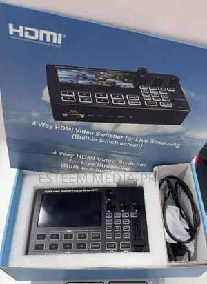 Sofly 4-Ch Hdmi Video Switcher With Built-in 5-Inch Screen