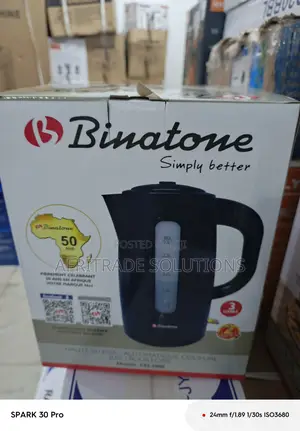 Heavy-Duty Electric Jug/Kettle – Binatone Cej-3000