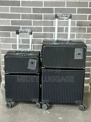 Set of 2 Aluminum Luggage Boxes