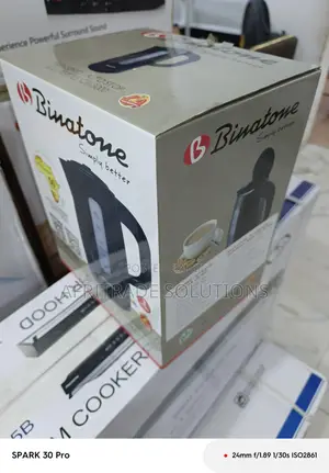 Strong Plastic Body – Binatone 3l Electric Kettle