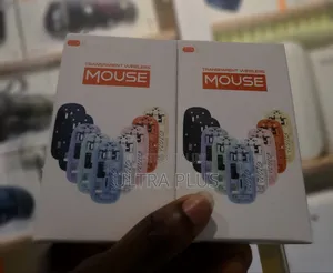 Transparent Wireless Rechargeable Optical Mouse