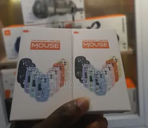 Transparent Wireless Rechargeable Optical Mouse