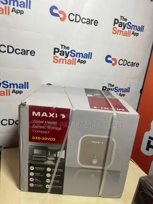Pay Small Small Maxi Water Heater On Cdcare.App