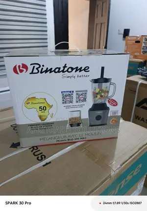 Binatone BLG-595 Mk2 Blender – 1.5l Glass Jar