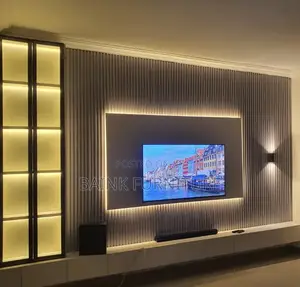 Living Room Glass Console
