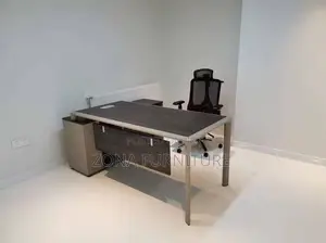 Semi Executive Office Table 1.4meter Size New Model Super Solid
