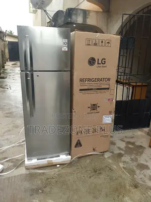 Lg 308l Double Door Fridge With Smart Inverter – Black