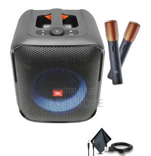 JBL Partybox Encore 2 With 2 Microphone  Bluetooth Speaker