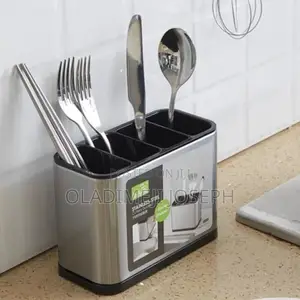 Stainless Steel Cutlery Rack