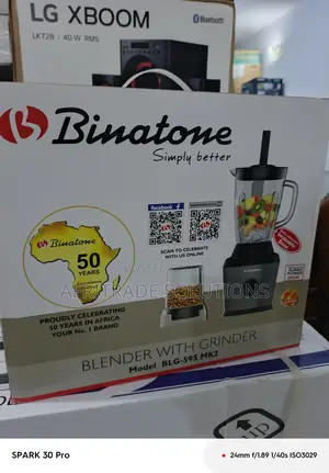 Powerful Motor – Binatone BLG-595 Mk2 Blender