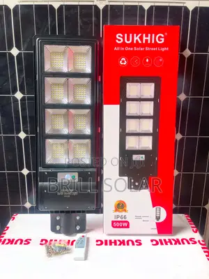 500w Sukhig All-in-One Solar Street Light