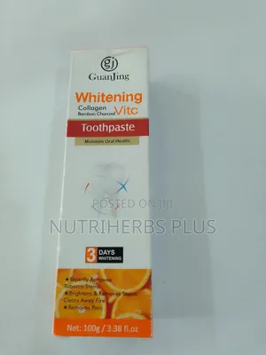 Guanjung Whitening Collagen Toothpaste: For Teeth Brightening