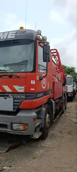 Newly Arrived Mercedes Benz Actros Sewage Truck